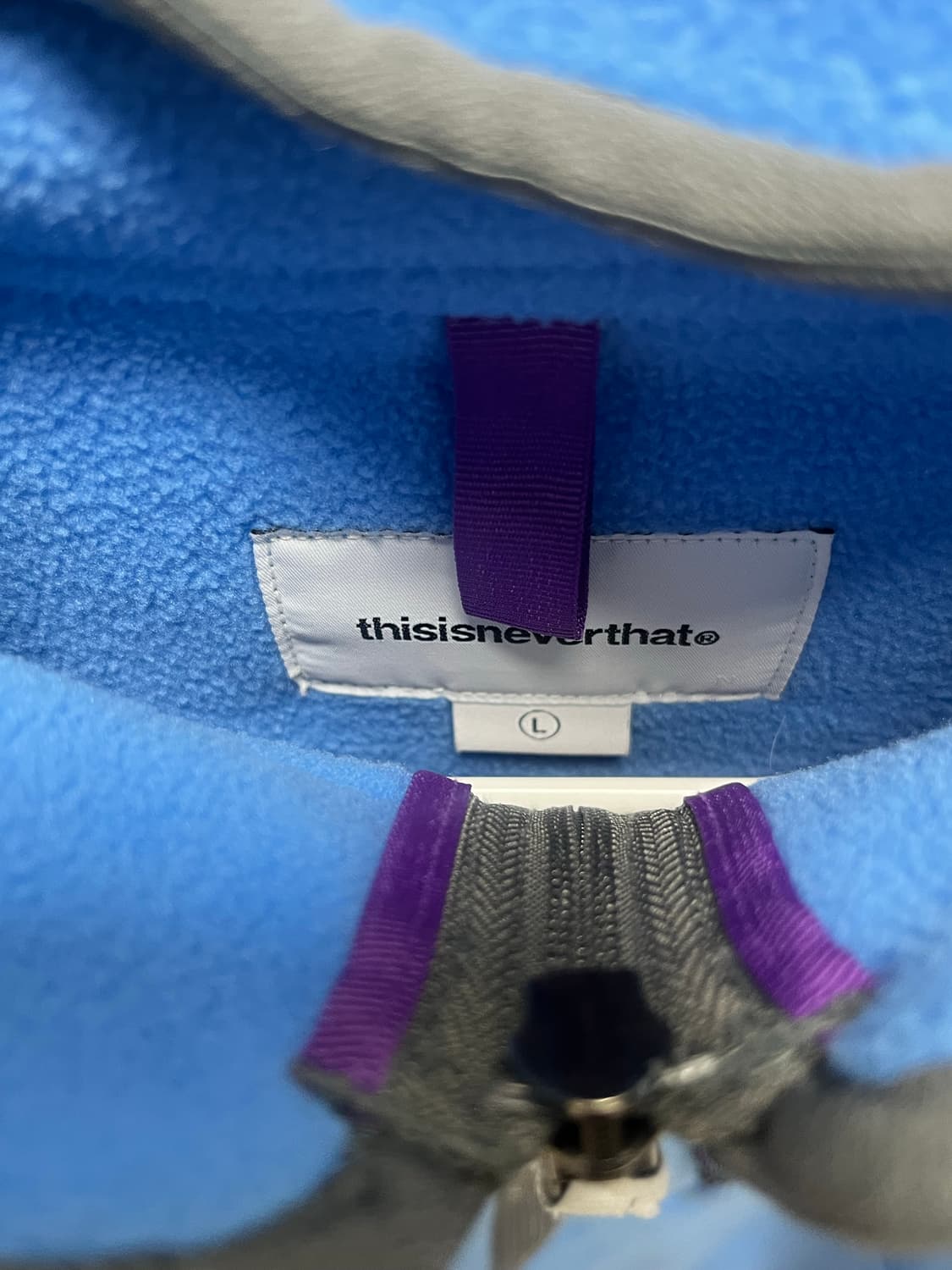 디스이즈네버댓 반집업 플리스 상품이미지2