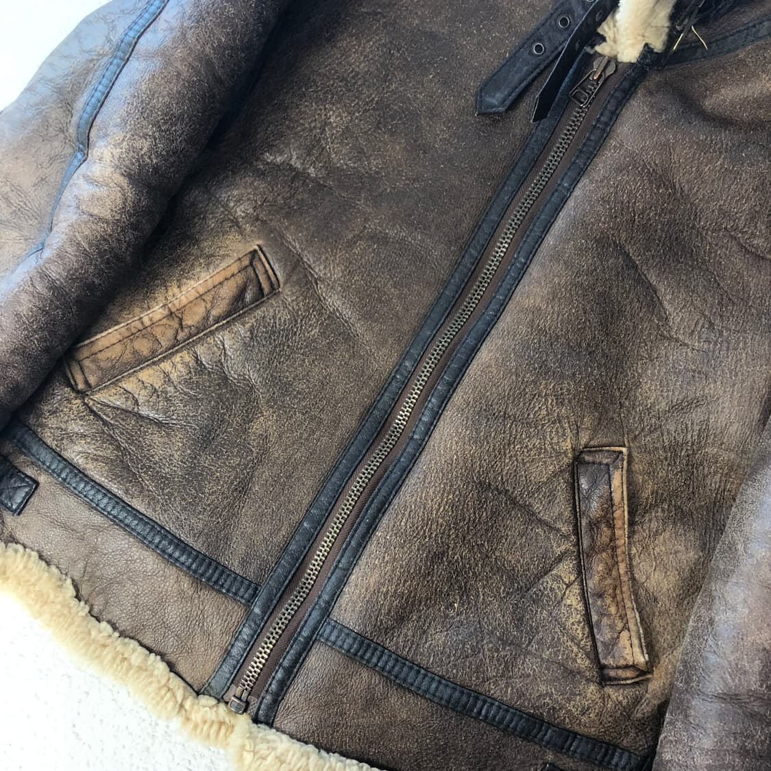 빈티지 B-3 무스탕 상품이미지6