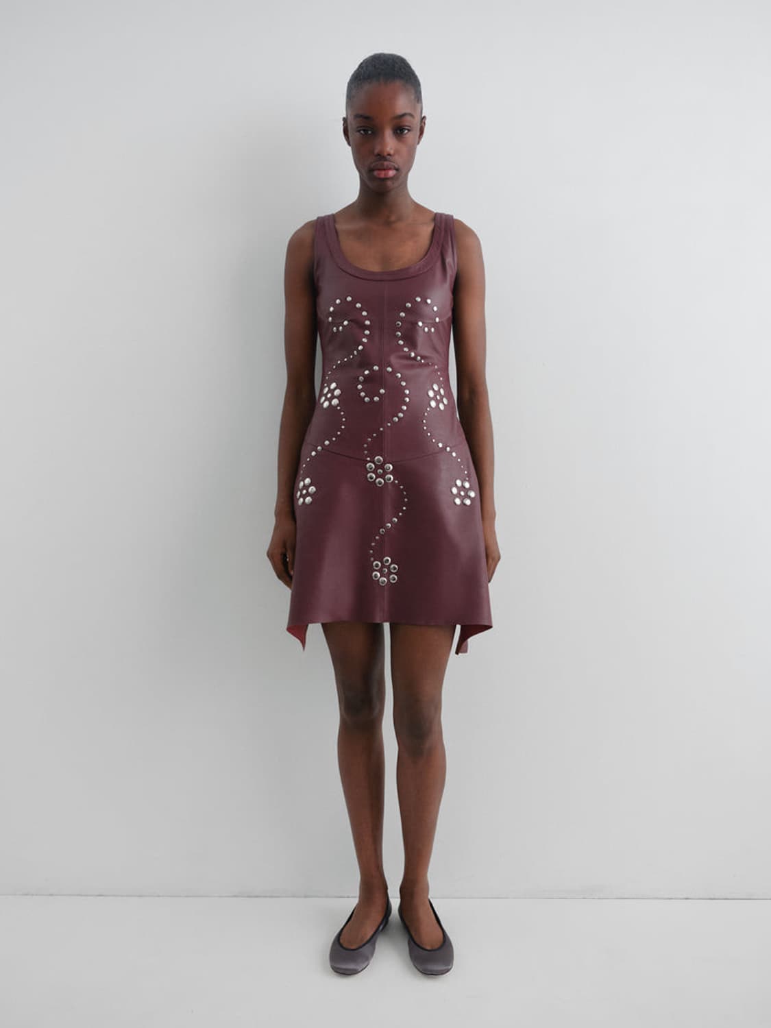 [37,38]기마구아스 새틴 발레리나 슈즈 상품이미지2