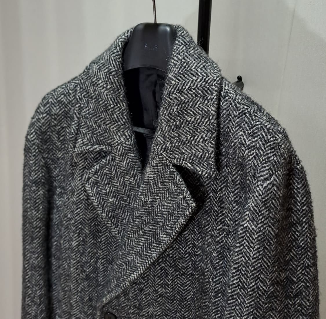 (택포) 클럽모나코 헤링본 더블코트 110 B43 상품이미지3