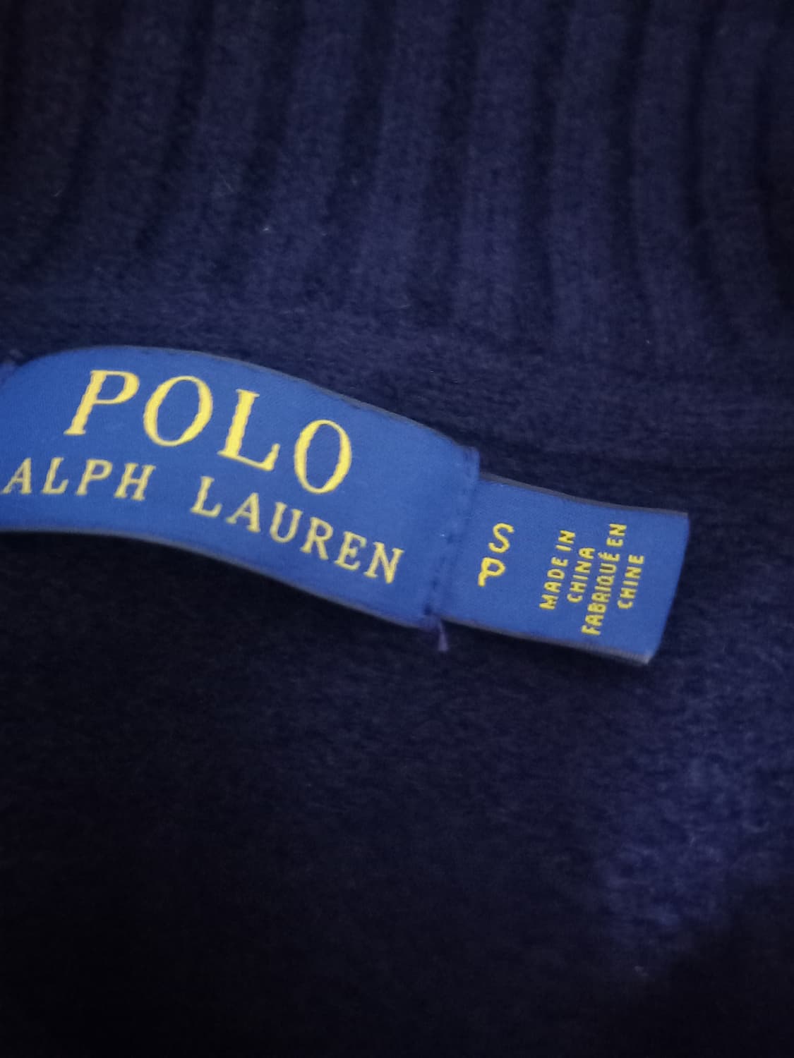 폴로 POLO 빅포니 여자 니트집업 90/S 상품이미지4