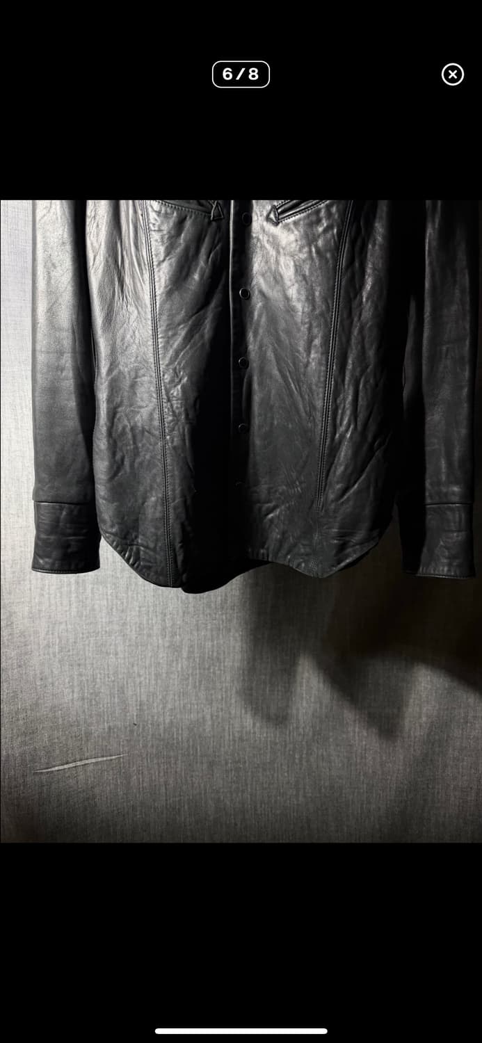 이세이미야케 레더셔츠 상품이미지7