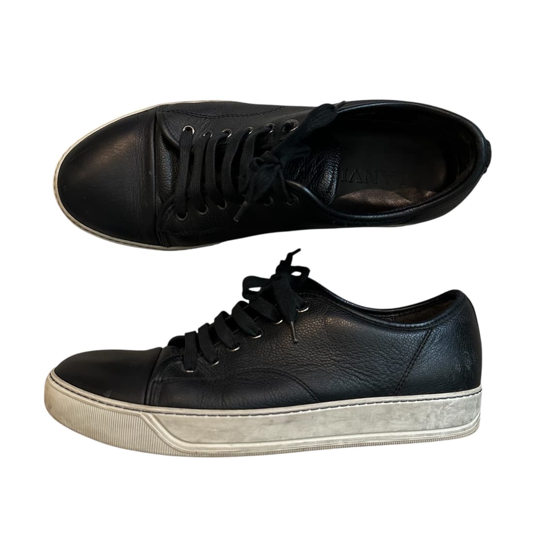 랑방 Lanvin 레더 스니커즈 상품이미지1