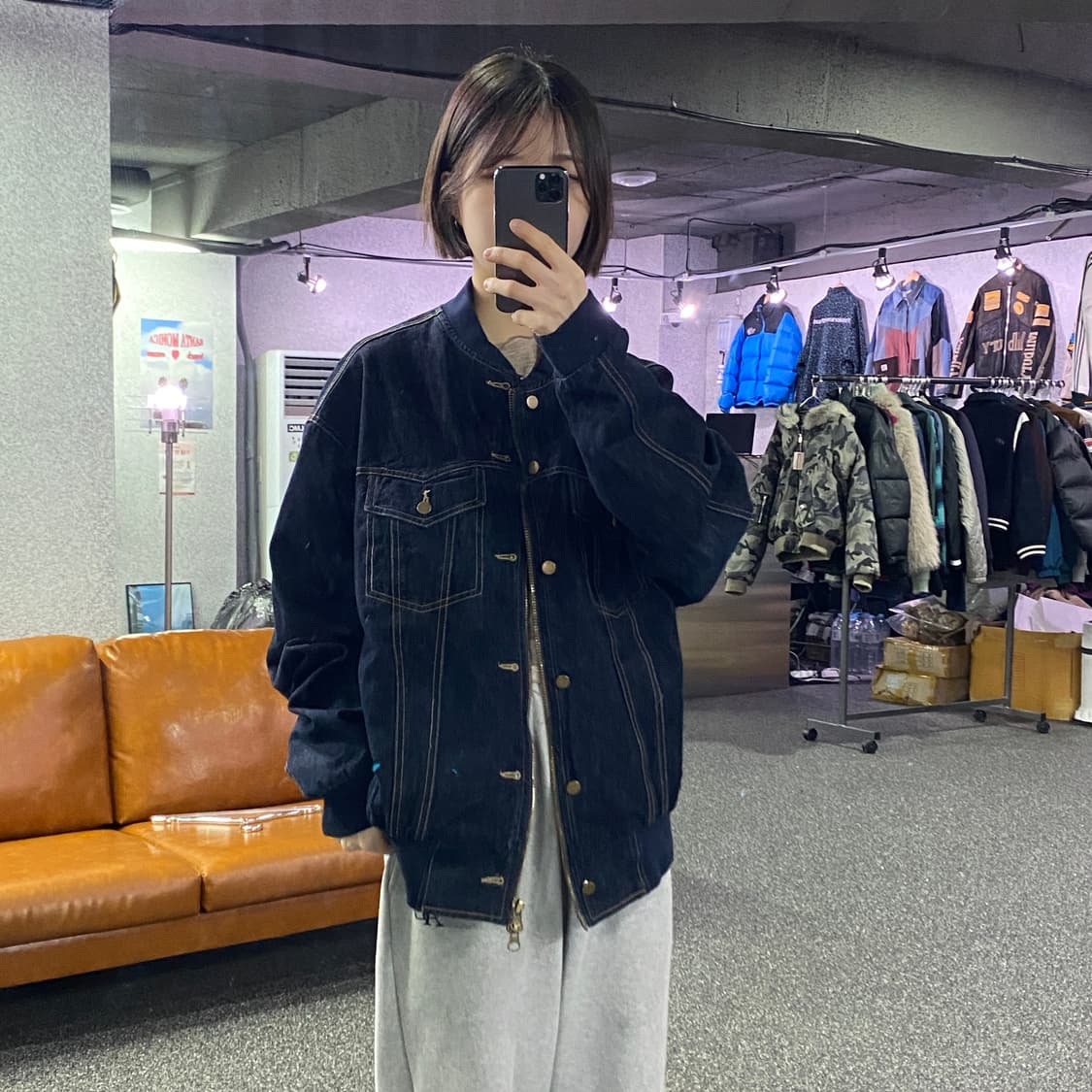 트릴리온 멀티포켓 투웨이 데님자켓 B3708 상품이미지1