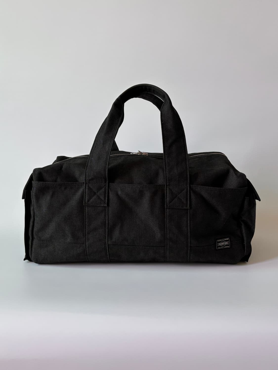 요시다포터 스모키 보스턴 백 L 블랙 상품이미지2