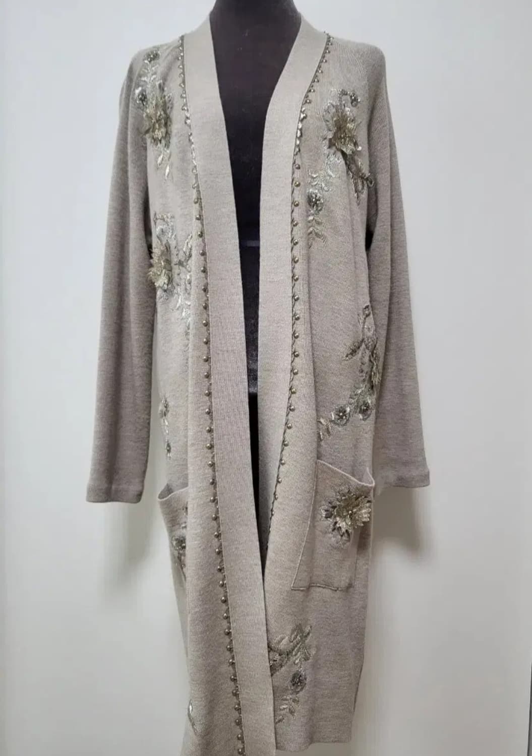 오스카 드 라 렌타 고가 롱 가디건 OSCAR DE LA RENTA 상품이미지3