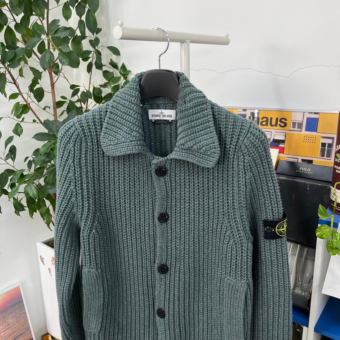 스톤아일랜드 헤비울 가디건 L 상품이미지2