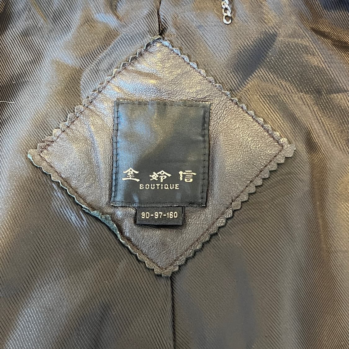 fox fur leather jacket 상품이미지6