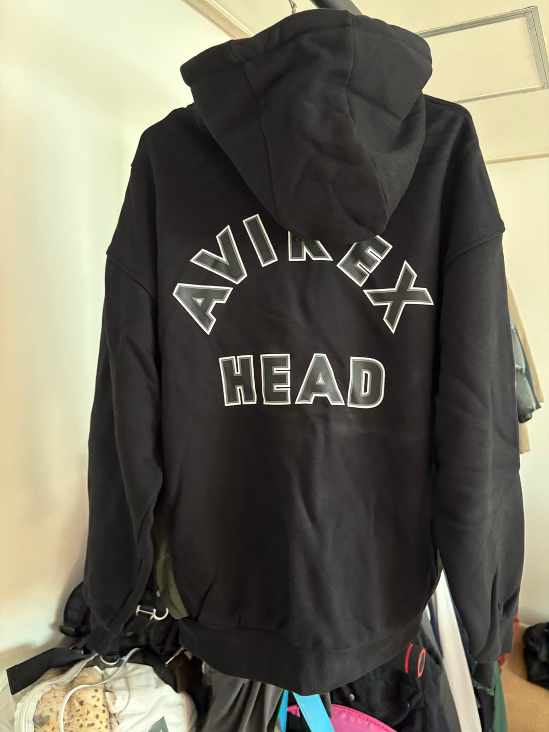 헤드x아비렉스 후드티 M 팔아요 상품이미지2