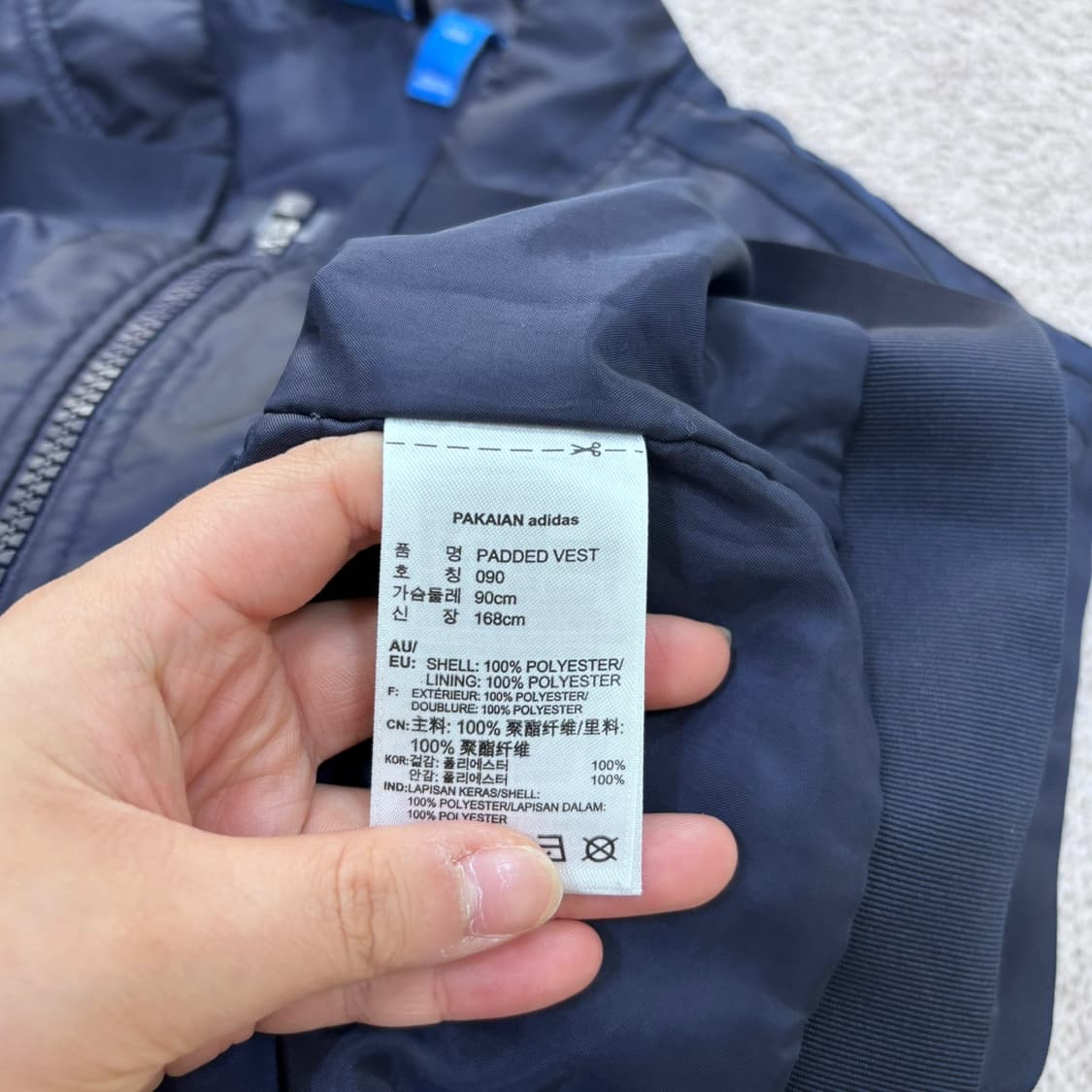 090 아디다스 여성 페디드 조끼 베스트 0610E 상품이미지4