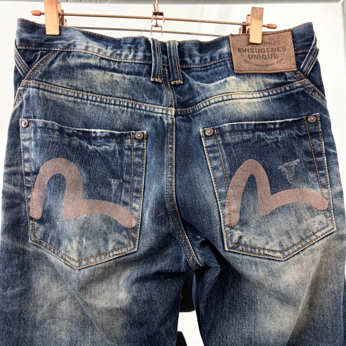 에비수 타이다이 워시드 데님 팬츠 상품이미지6