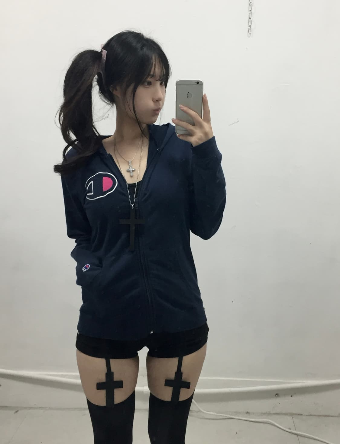 [CHAMPION] 챔피온 y2k 갸루 후드집업 상품이미지1