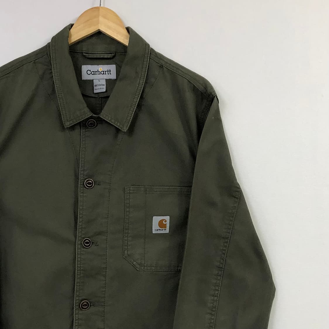 105 칼하트 카키 헤비 자켓 상품이미지1