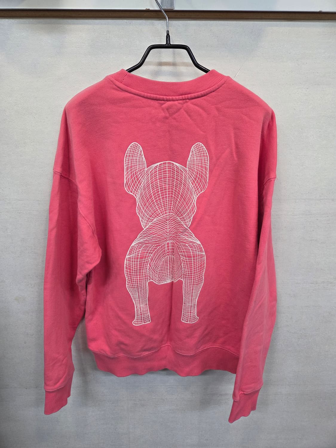 라이프워크 빅라독 핑크 맨투맨 xs 상품이미지2