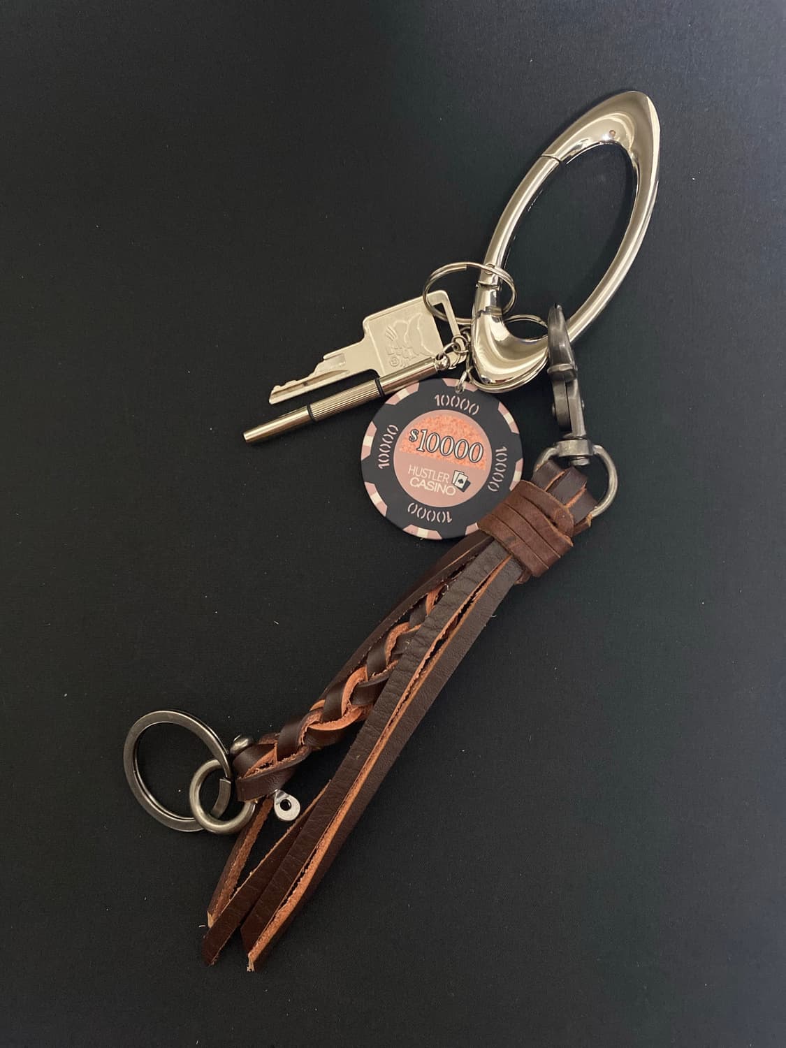 빈티지 가죽 스트랩 키체인 상품이미지2