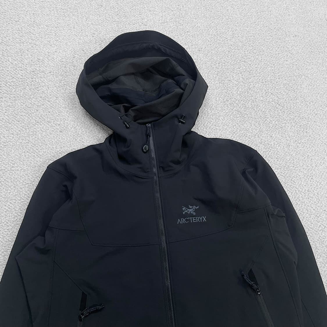 아크테릭스 감마LT 후드 바람막이 자켓 블랙 상품이미지2