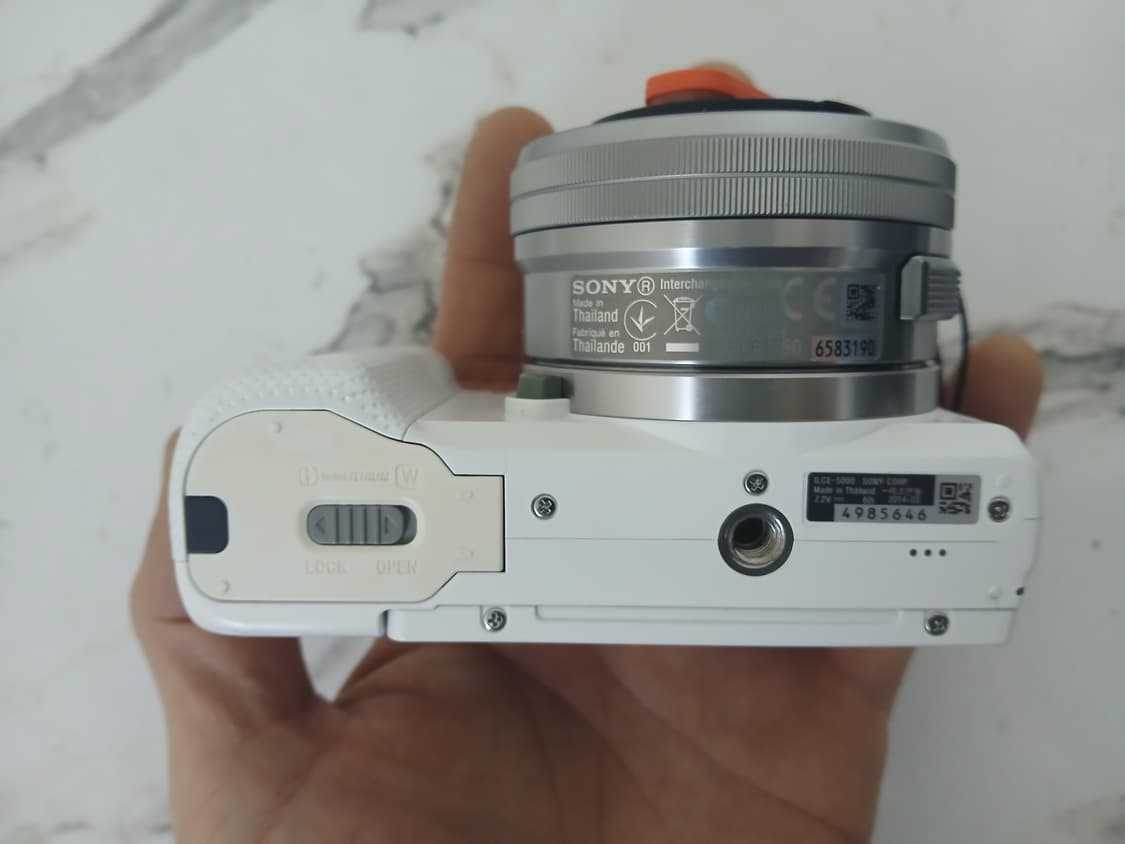 소니 a5000 미러리스 카메라 화이트  풀셋 상품이미지8