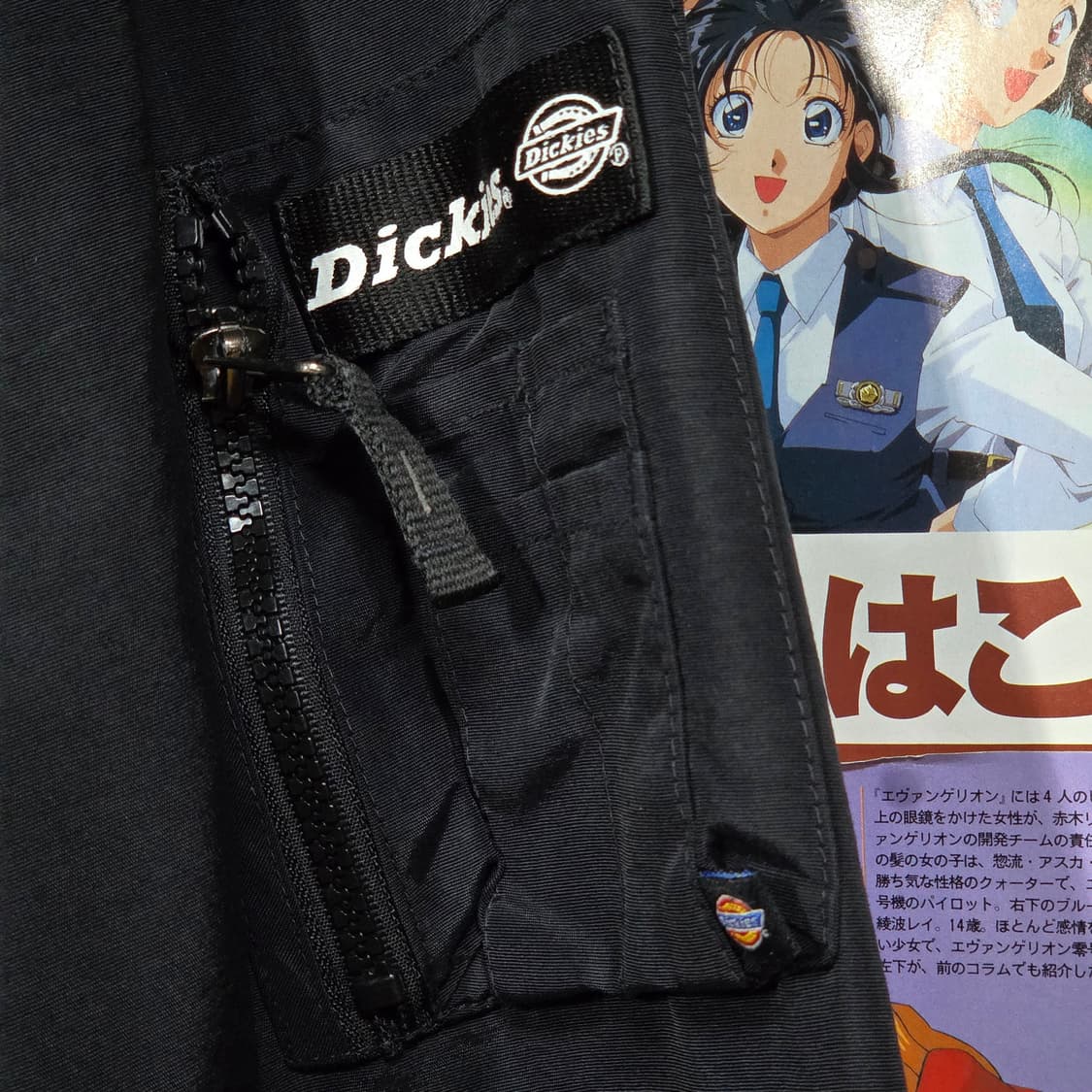 디키즈 사이드 포켓 블랙 바람막이 자켓 상품이미지4