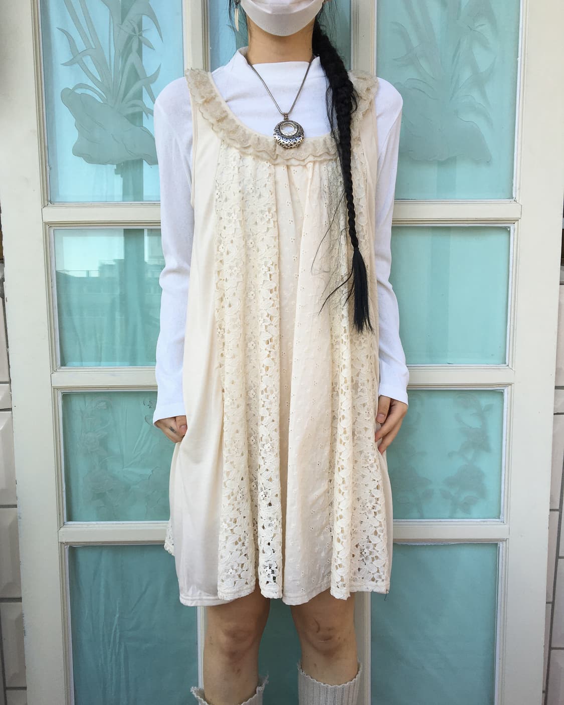 Layered point onepiece 상품이미지1