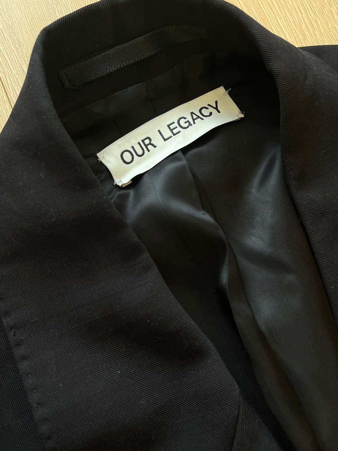 OUR LEGACY 블랙 더블 버튼 자켓 상품이미지2