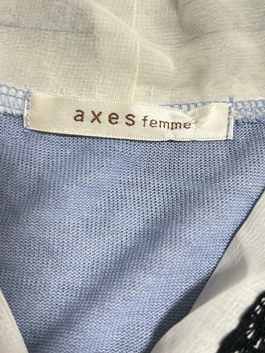 엑시즈팜 대장 왕리본 레이스 블라우스 라떼갸루 히메가루 모리페어리 상품이미지2