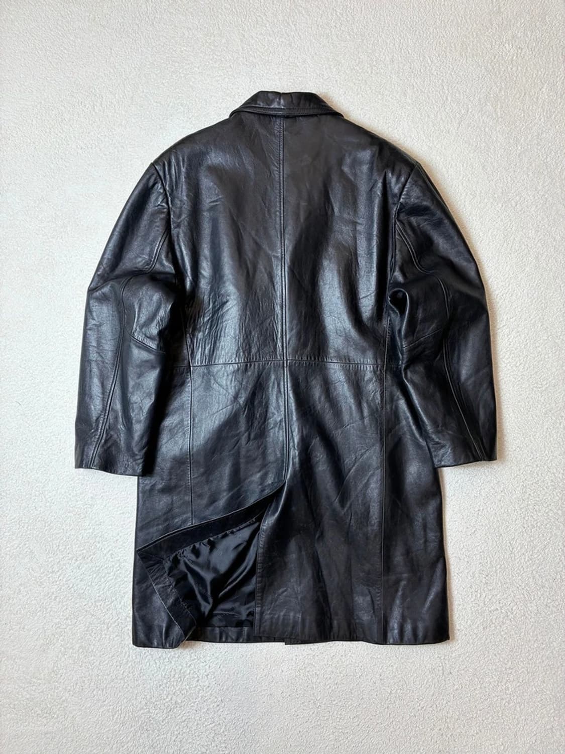 Wind Armor 00's 양가죽 롱 코트 PN6645 상품이미지4