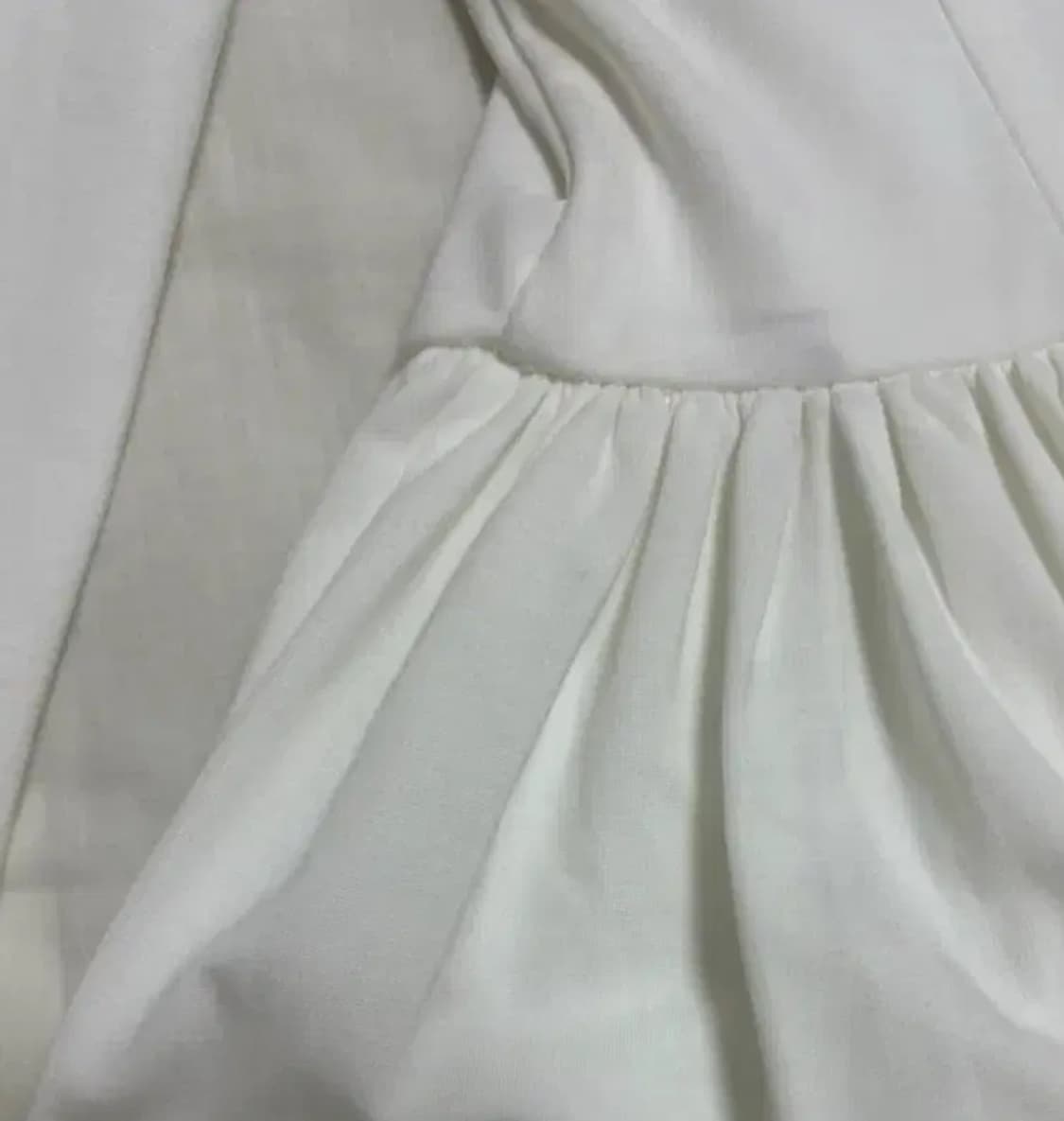 페일 제이드 스케이터 원피스 화이트 2사이즈 상품이미지3