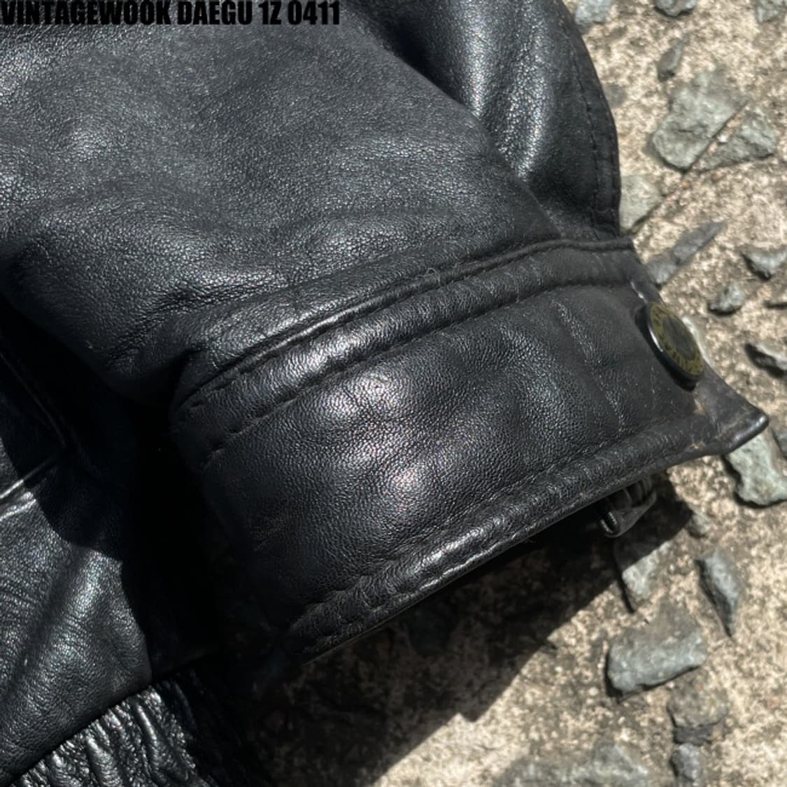 vtg 양가죽 봄버자켓 상품이미지4