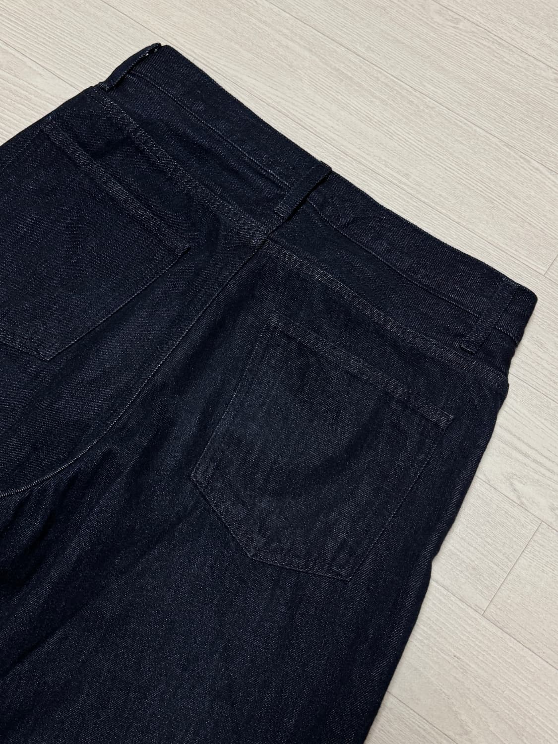 유니클로 와이드 스트레이트진 68블루 30 상품이미지6