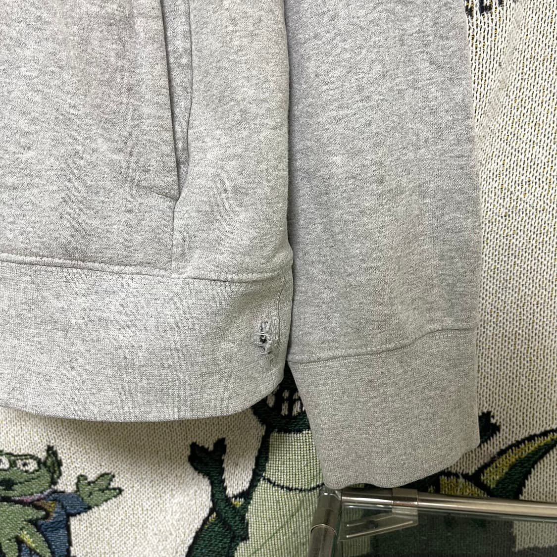 노스페이스 그레이 후드티 상품이미지4