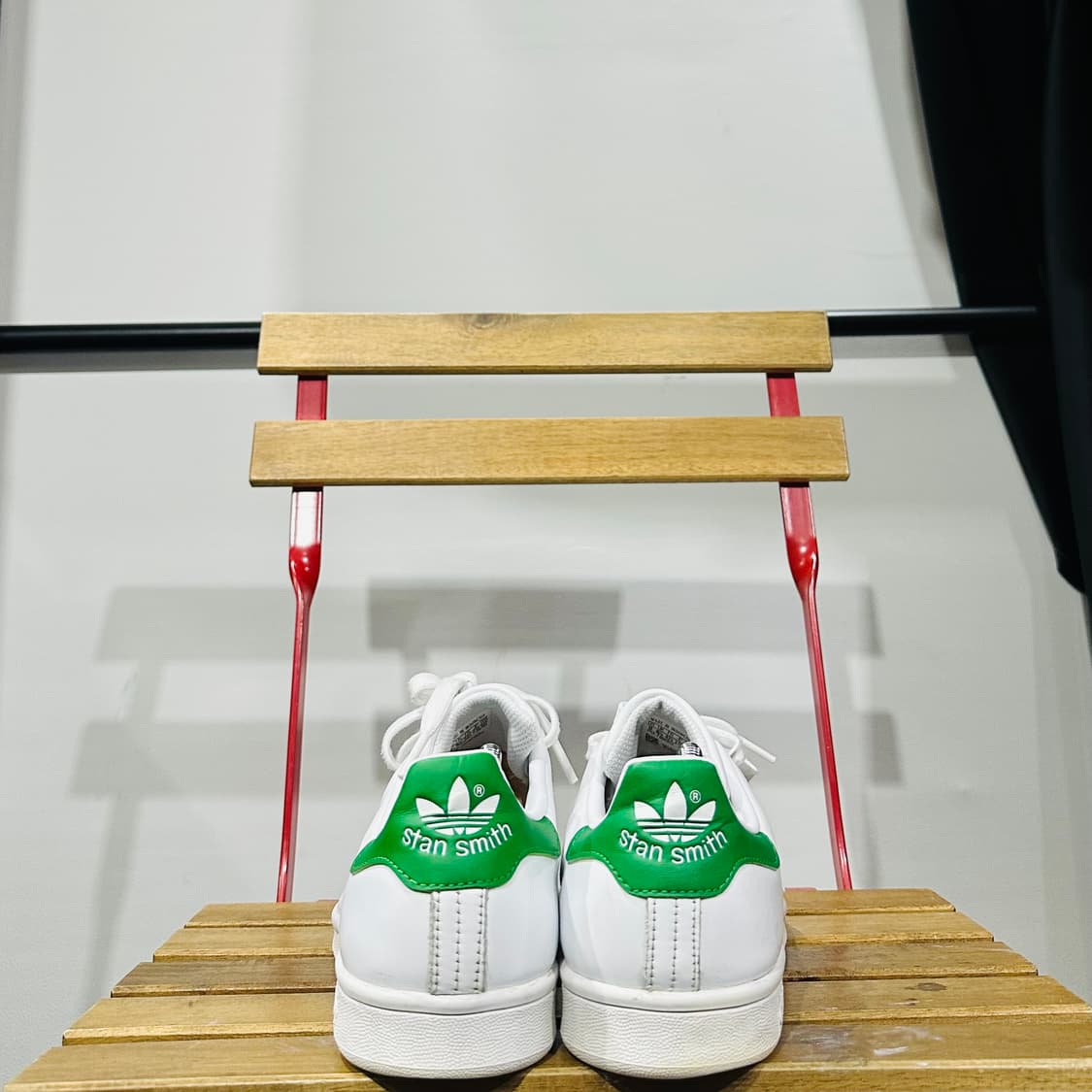 270) 아디다스 운동화 남성 남자 신발 스탠스미스 화이트 그린 상품이미지4