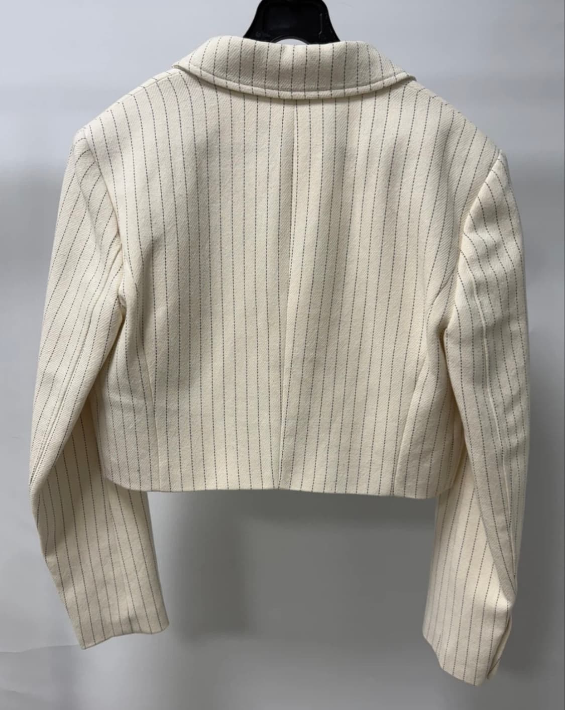 자라 스트라이프 크롭 블레이저 자켓 (S) 상품이미지6