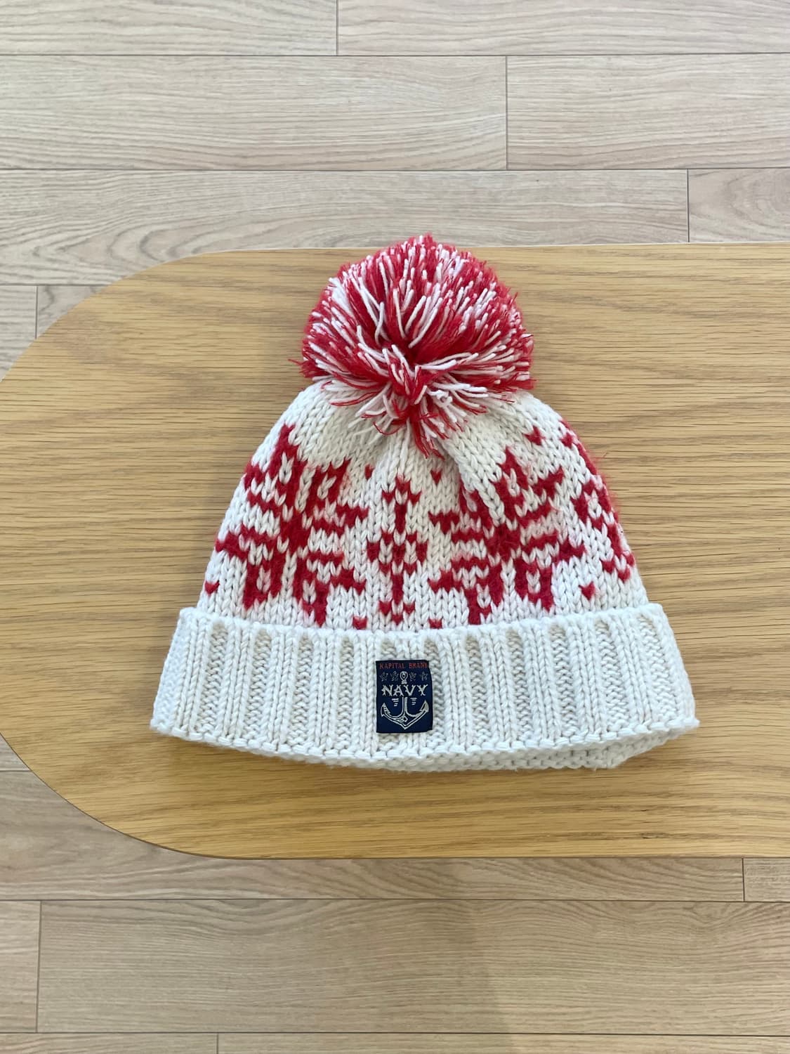 캐피탈 3g snow pattern knit cap 상품이미지2