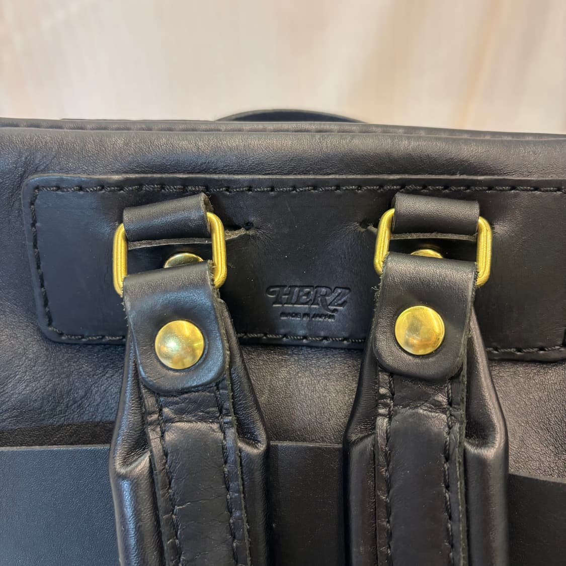 일본 Herz 헤르츠 가죽 백팩     상품이미지8