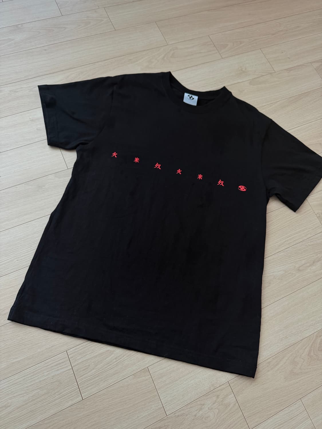 산산기어 블랙 반팔 1사이즈 상품이미지1