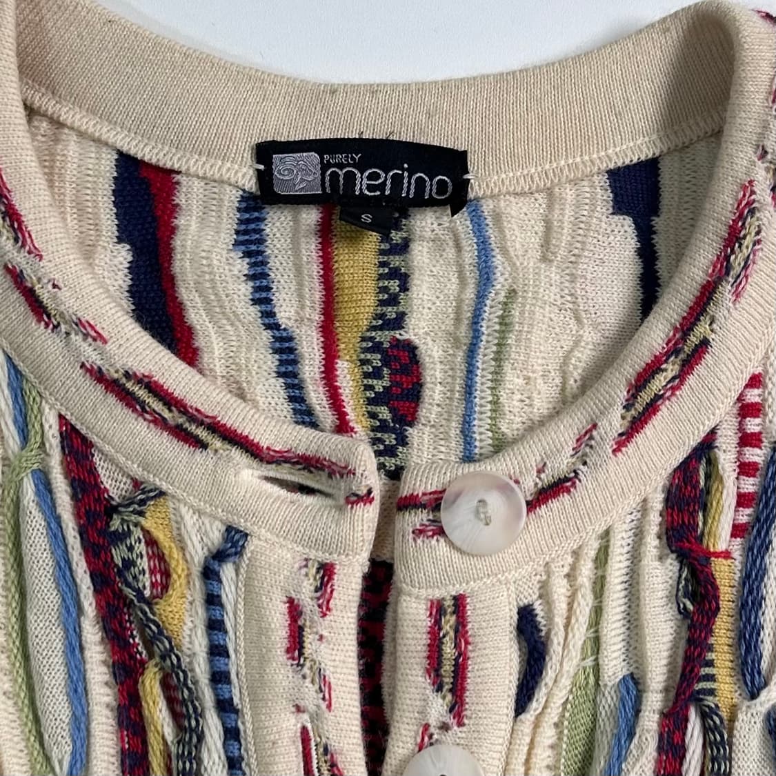 VTG 케이블 니트 가디건 상품이미지4
