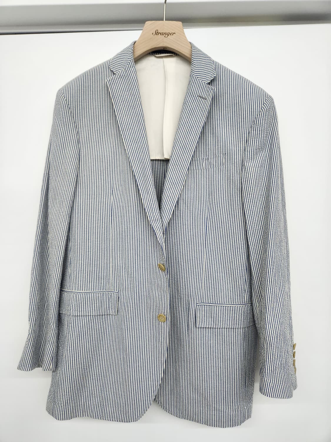 폴로랄프로렌 시어서커 블레이저42L 상품이미지1