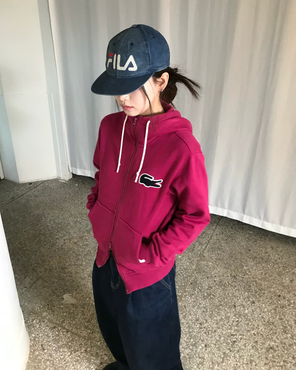 핑크 투웨이 후드집업  상품이미지5