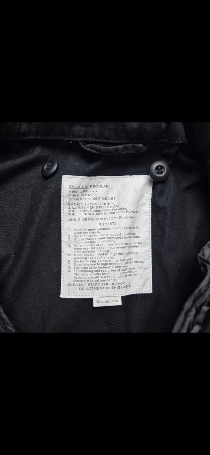 로스코 m65 field jacket 상품이미지9