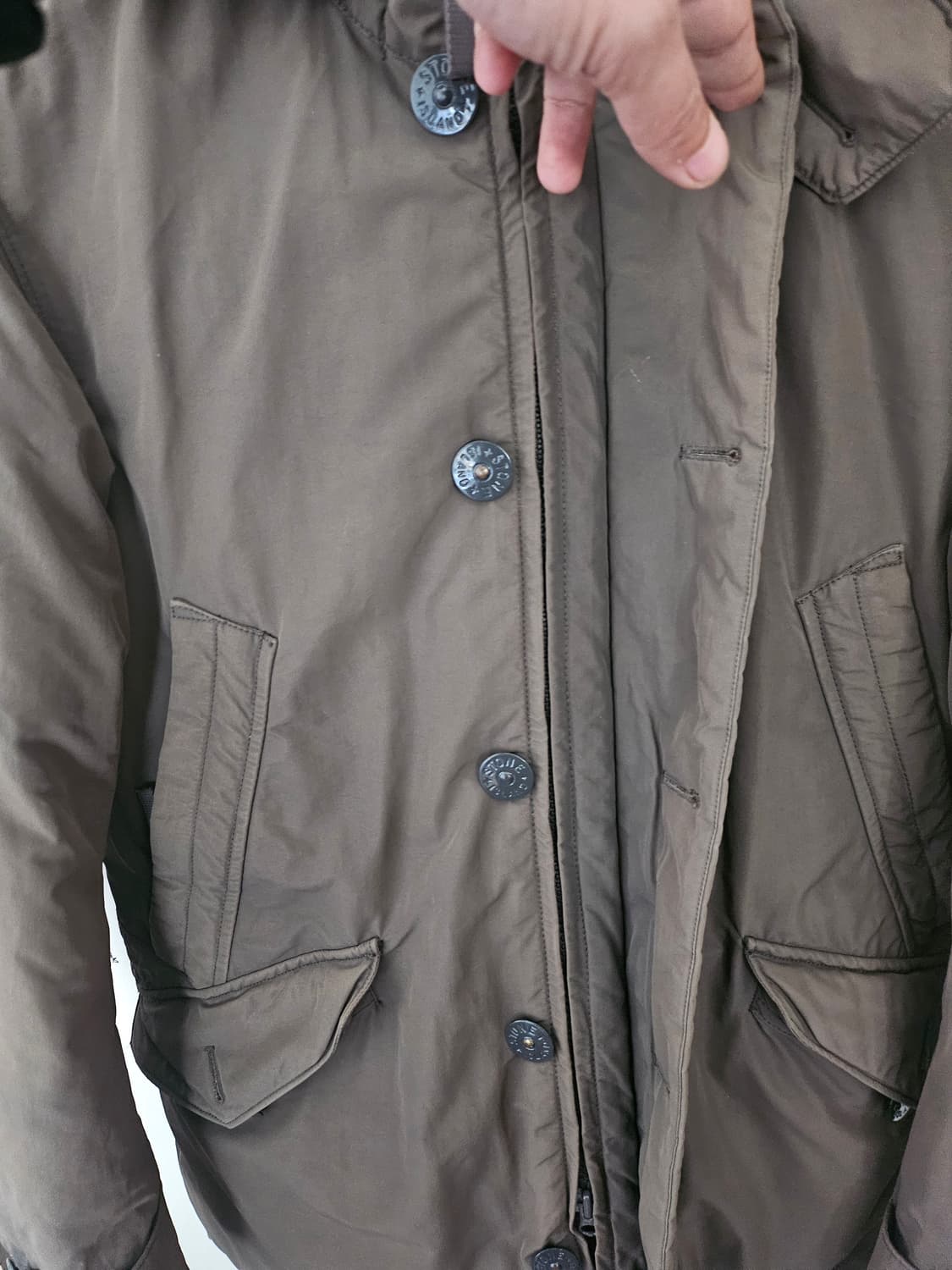 스톤아일랜드 퍼 패딩M 95-100 상품이미지2