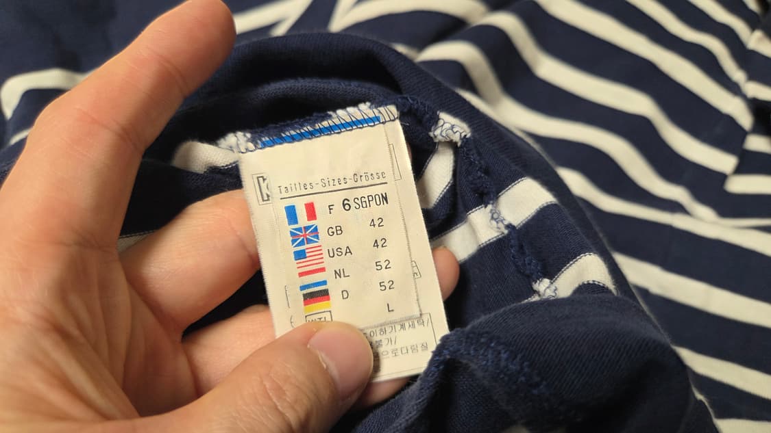 세인트 제임스 나발2 9부 티셔츠  상품이미지4