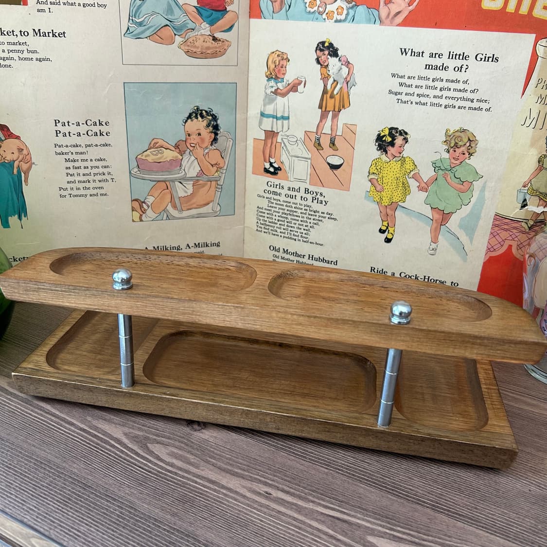 미국 빈티지 데스크 2단 오거나이저 상품이미지9