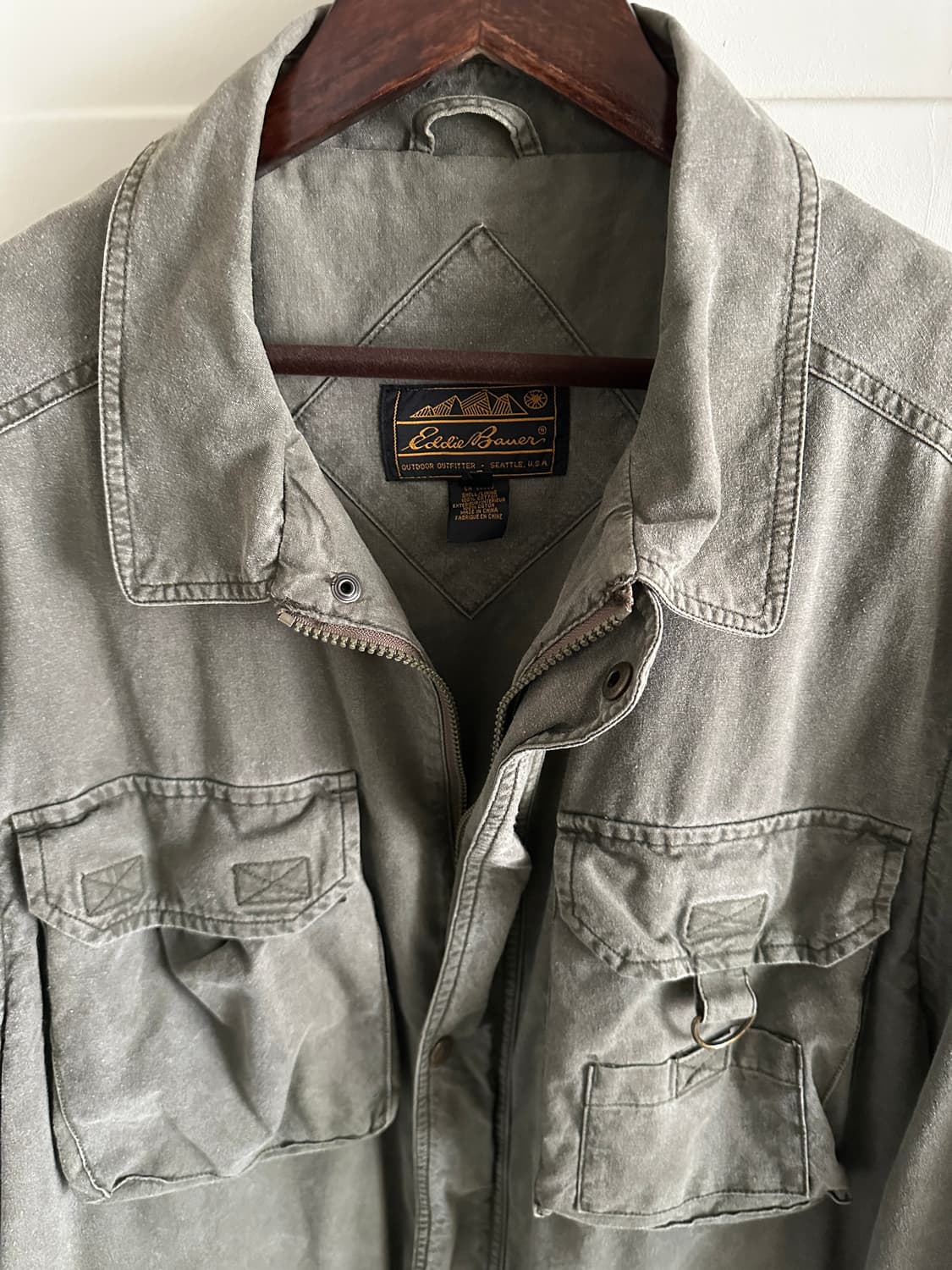 Eddie Bauer 에디바우어 코튼 사파리 필드 자켓 (XL) 상품이미지5