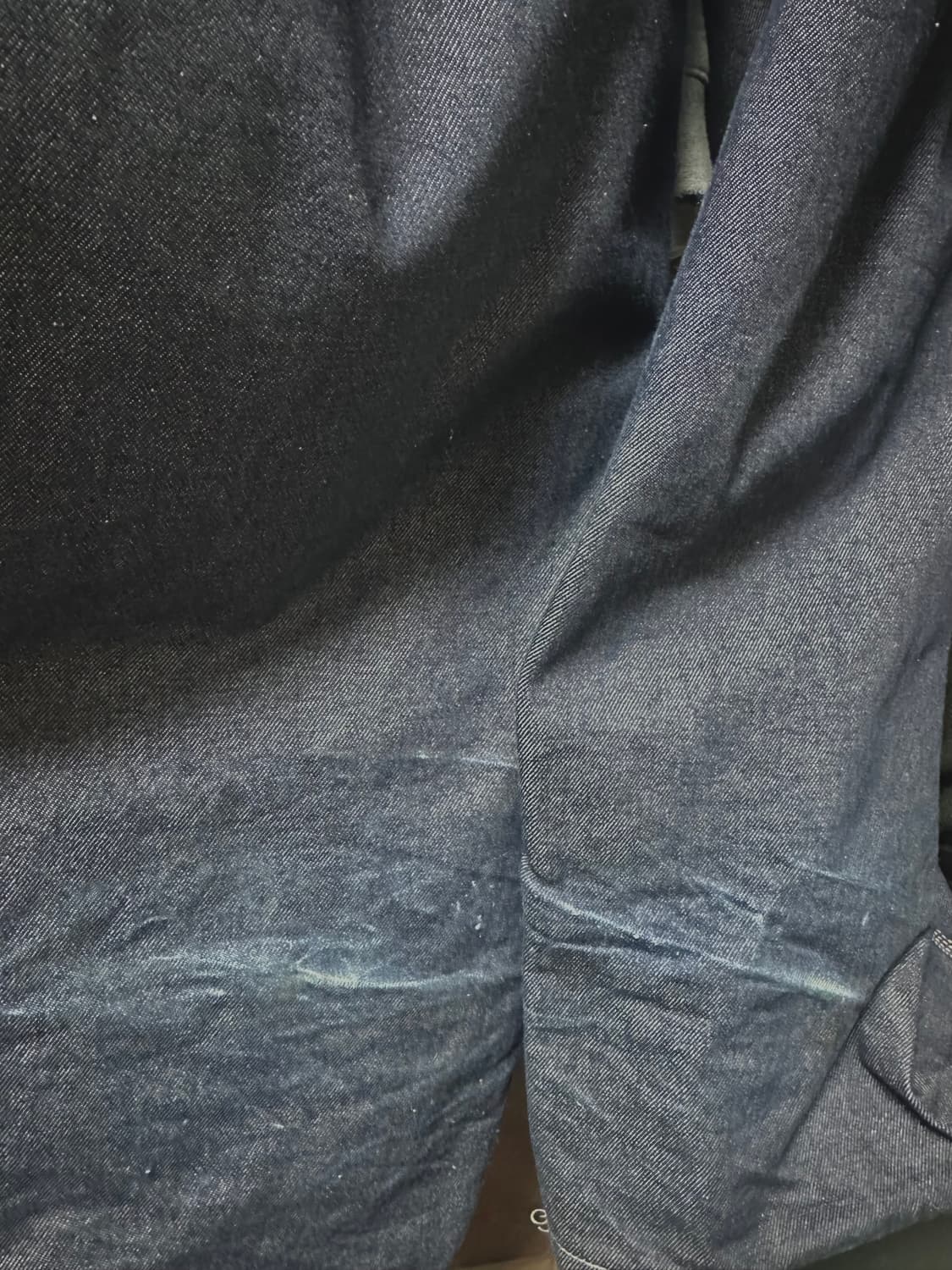 1) 에모스탠스클럽 카펜터 배기진 인디고 상품이미지2