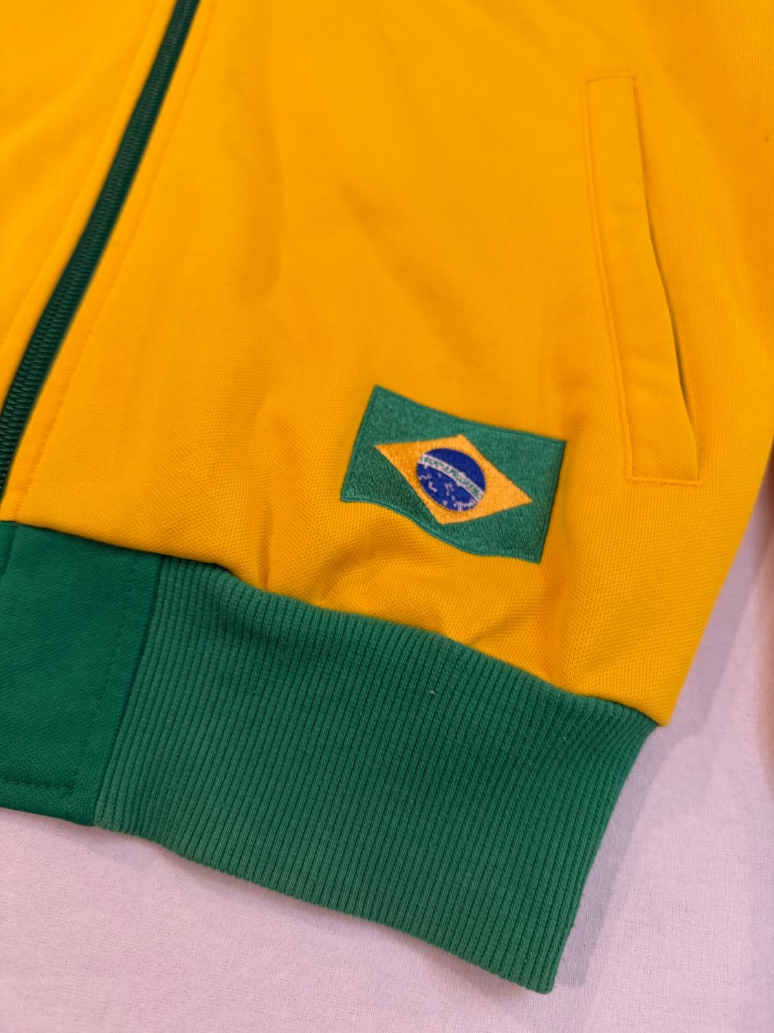 00s 아디다스 브라질 리오 데 자네이루 져지 옐로우 상품이미지3