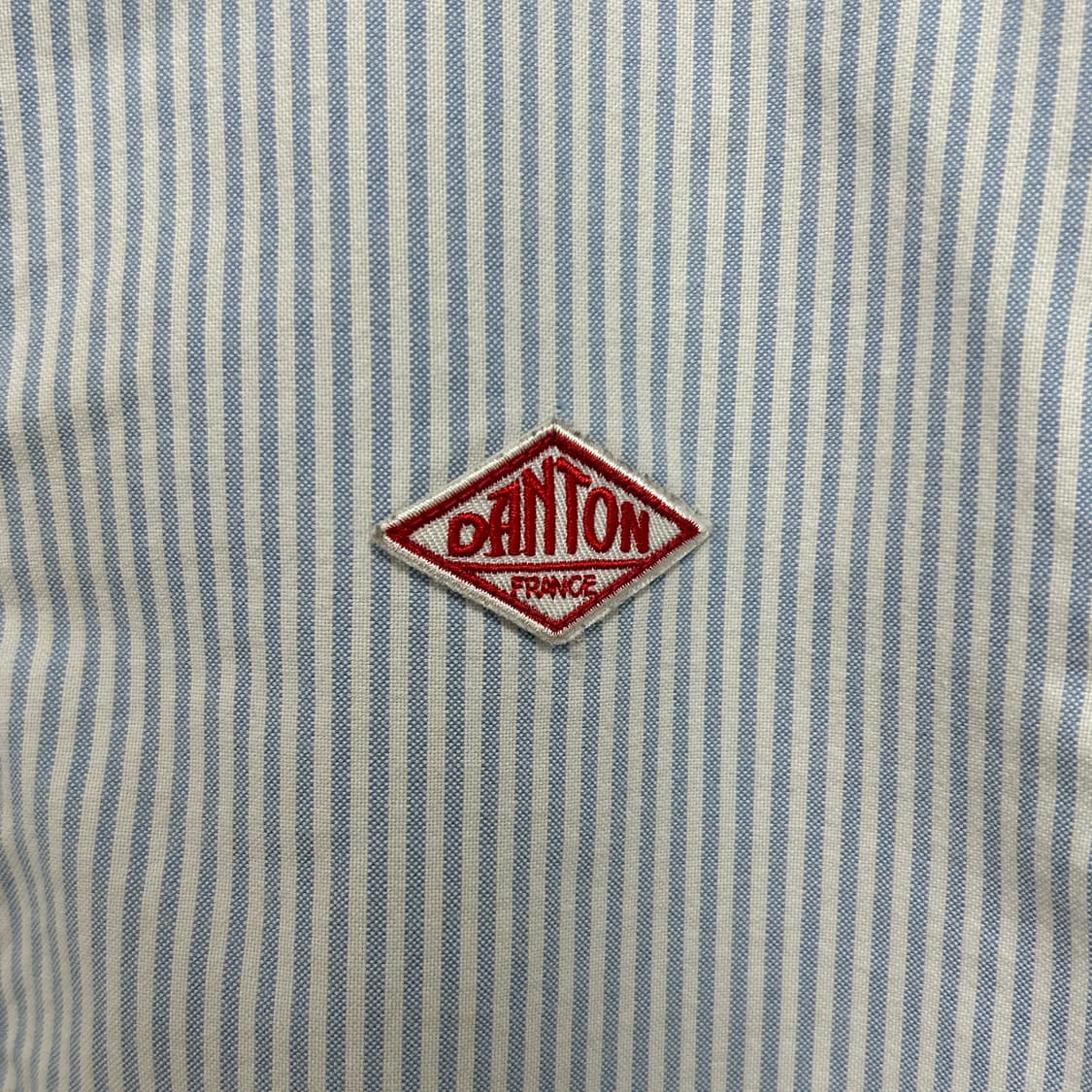 단톤 스트라이프 반팔 셔츠 상품이미지4