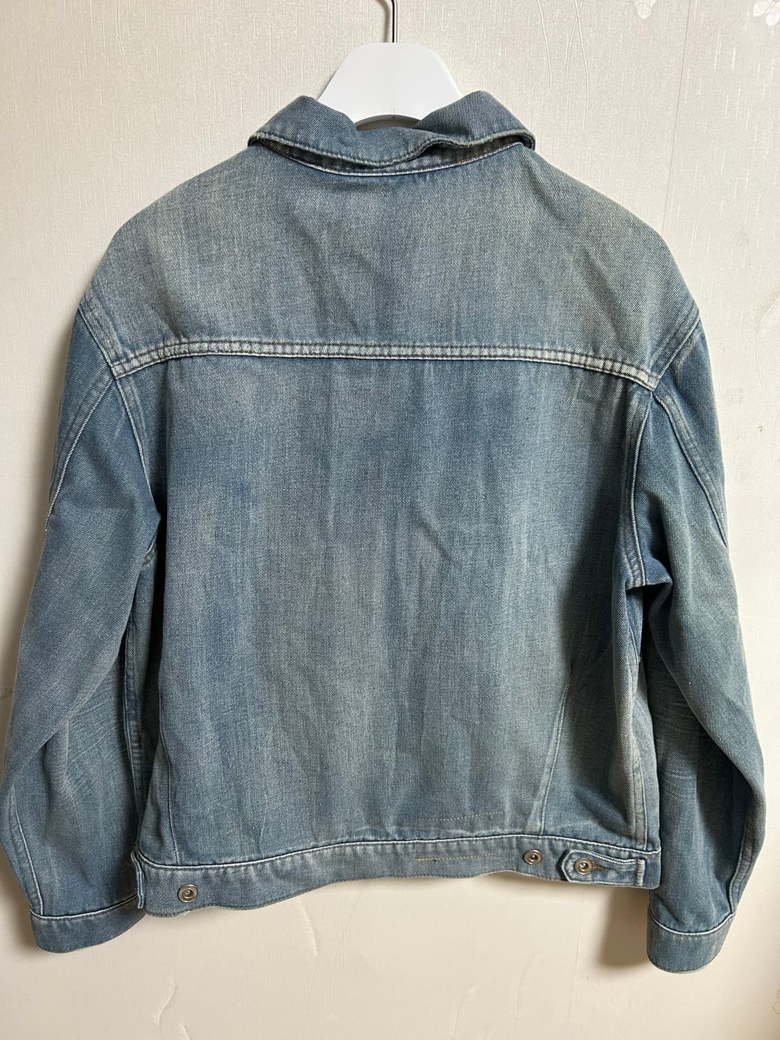 [새상품] 폴리테루 워시드 데님 트러커 자켓 2 사이즈 상품이미지3