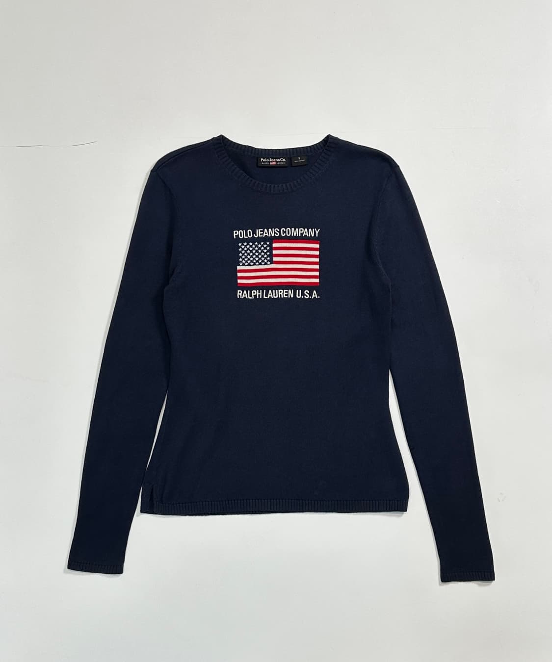 polo 폴로 진스 성조기 슬림 니트 44/55 상품이미지2
