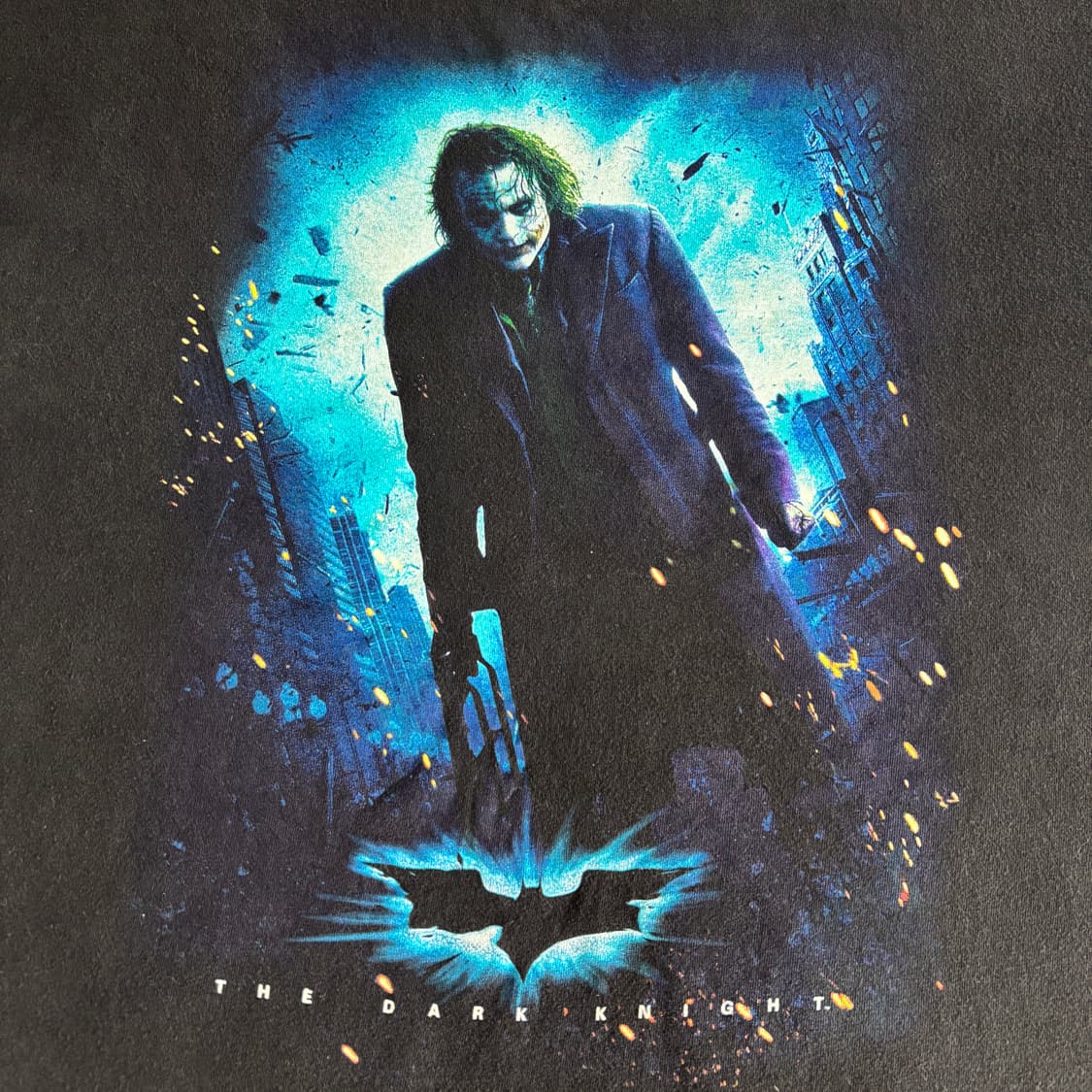 00s 빈티지 다크나이트 조커 프로모 티셔츠 상품이미지5