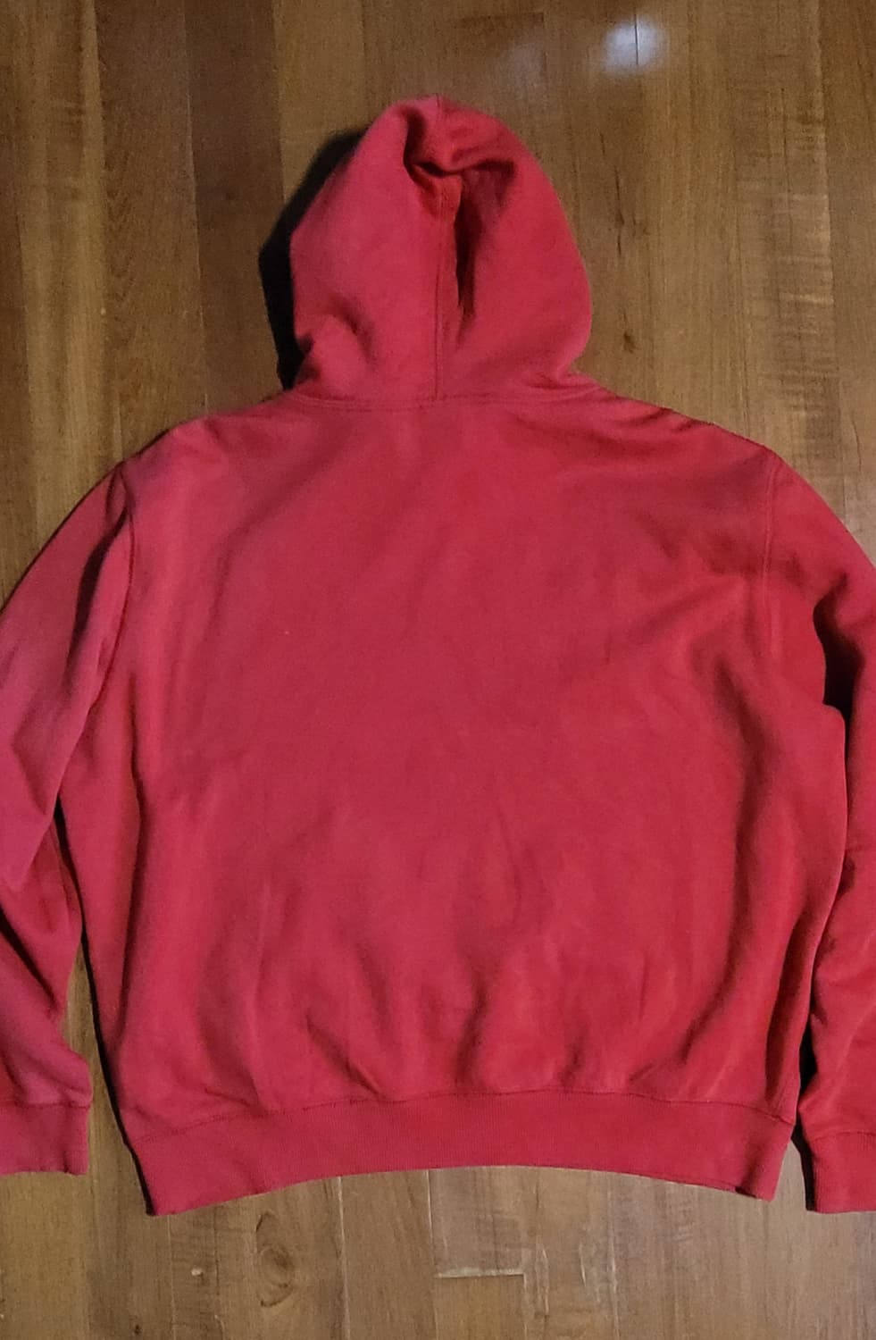 나이키 JUST DO IT 빨간색 후드티 L 상품이미지4